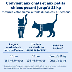 Chatière pour grands chats