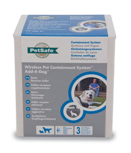 Collier-récepteur supplémentaire Add-A-Dog® pour le système anti-fugue sans fil Wireless Pet Containment™